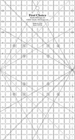 First Choice Ruler 7in x 13in