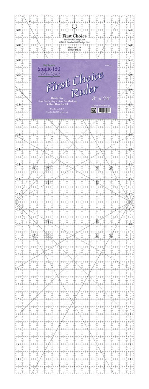 First Choice Ruler 8in x 24in