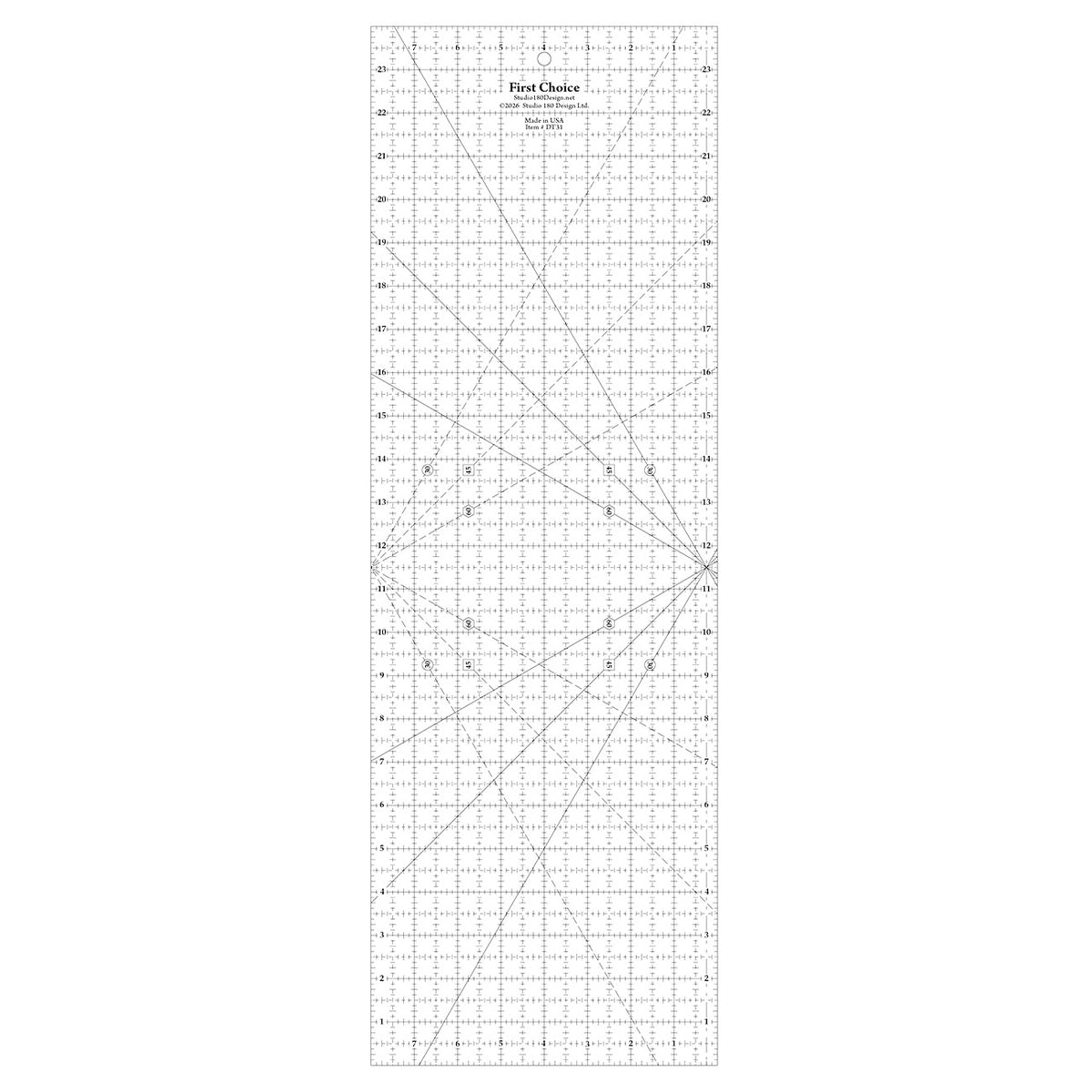 First Choice Ruler 8in x 24in