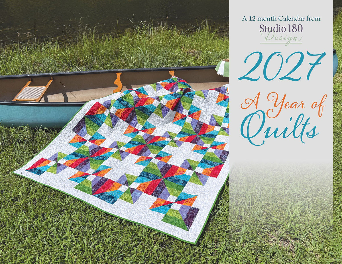 2027 A Year of Quilts Calendar