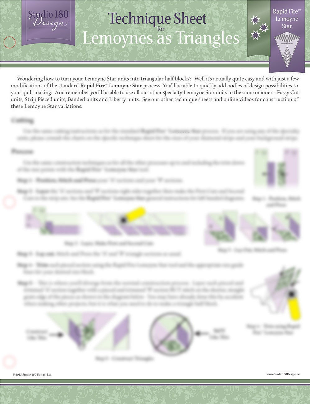 Lemoynes as Triangles