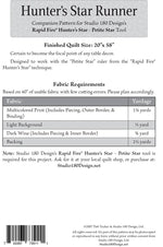 Hunter's Star Ptd Table Runner