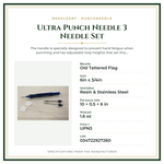 Product Specifications – Ultra Punch Needle 3 Needle Set