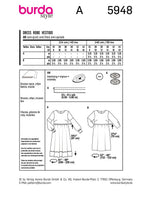 Burda Style Women's Dress #5948
