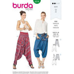 Burda Style Women's Pants #6316 Easy