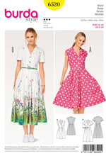 Burda Style Women's Shirt Dress #6520