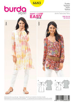 Burda Style Women's Tunic #6683 Super Easy