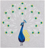Peacock Abstractions Quilt
