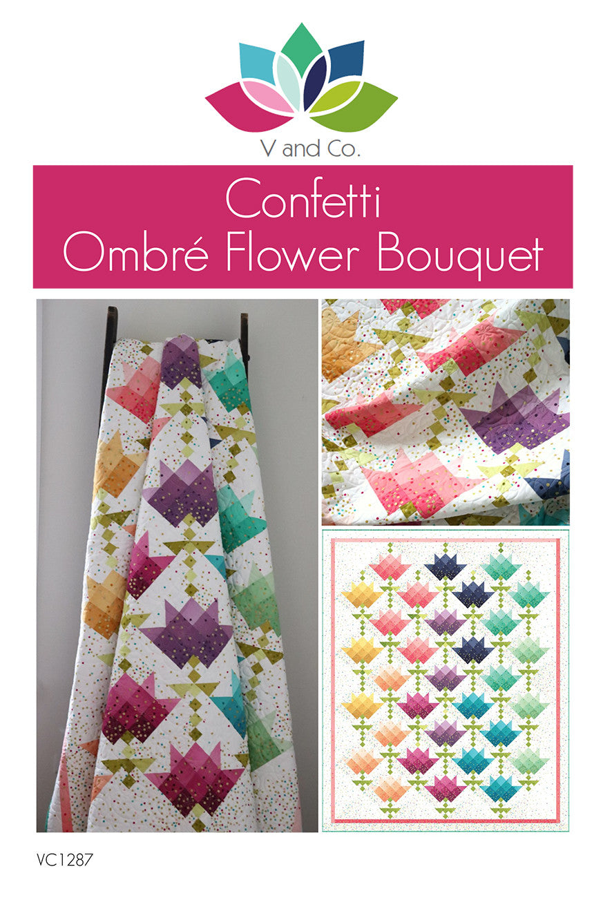 Confetti Ombre Flower Bouquet