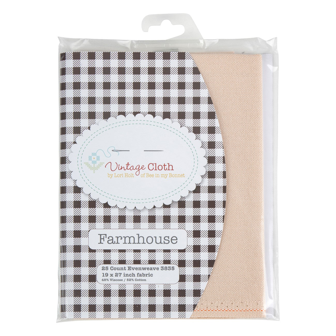 Vintage Cloth Farmhouse 25ct 18in x 27in