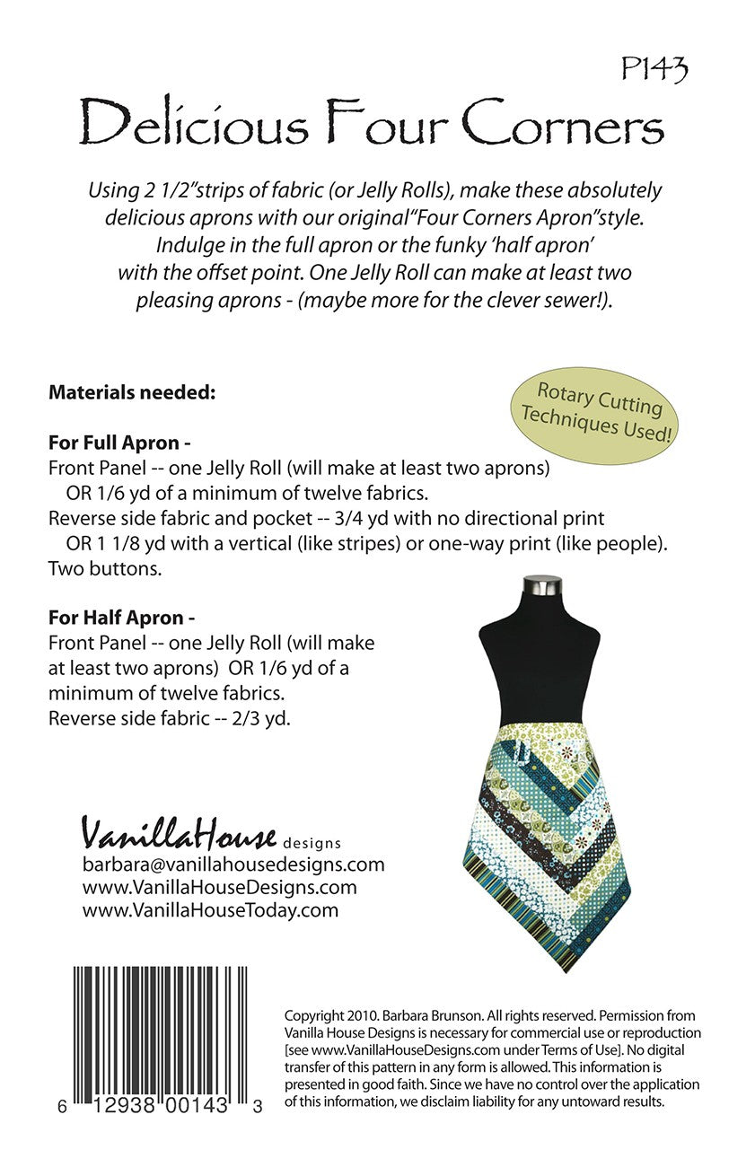 Delicious Four Corners Apron