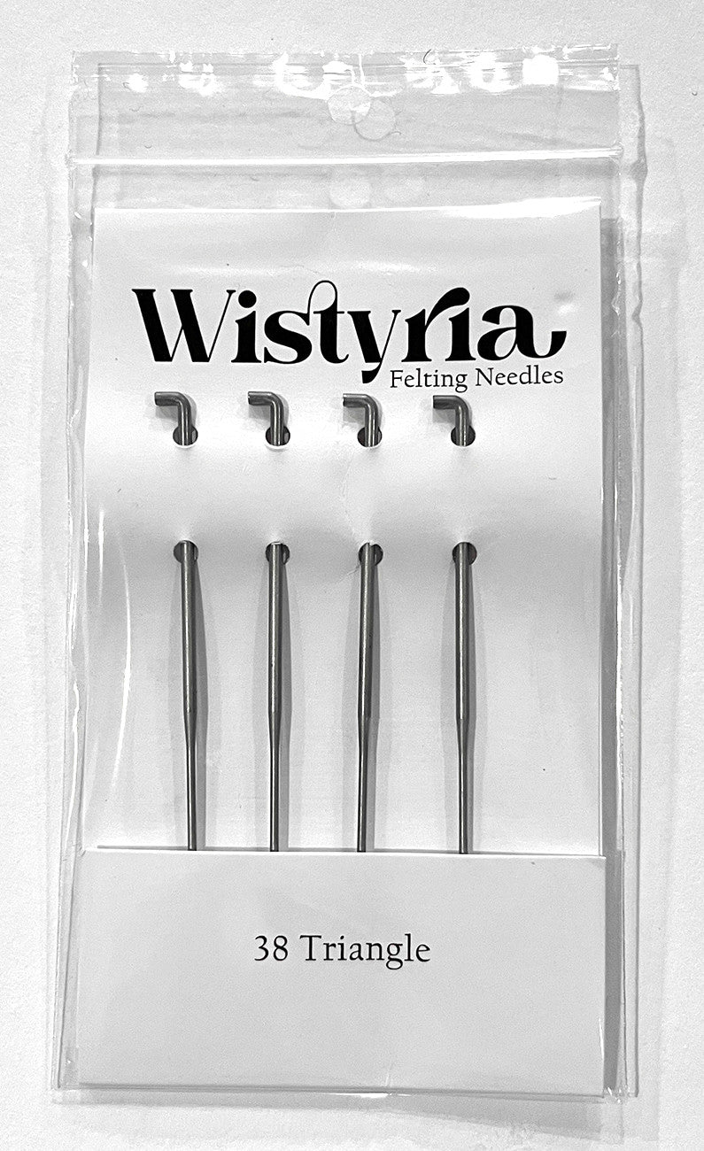 Felting Needles #38 Triangle Point 4 ct