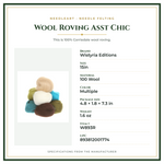 Product Specifications – Wool Roving Asst Chic