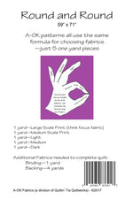 Round and Round A OK 5 Yard Pattern
