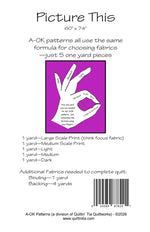 Picture This - A-OK 5 Yard Pattern