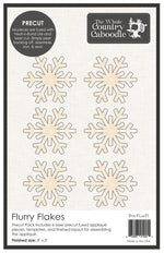 Flurry Flakes Laser Precut Fused Applique Pack