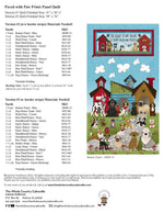 Paved with Pawprints Panel Quilt Pattern