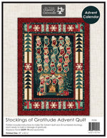Stockings of Gratitude Advent Quilt Pattern