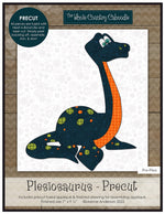 Plesiosaurus Precut Fused Applique Pack