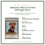 Product Specifications – Airedale Precut Fused Applique Pack