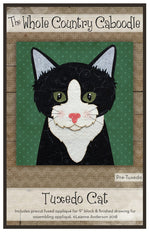 Tuxedo Cat Precut Fused Applique Pack