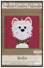 Westie Precut Fused Applique Pack