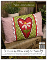 He Loves Me Pillow Wrap & Cover Kit