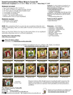 Sweet Summertime Pillow Wrap & Cover Kit