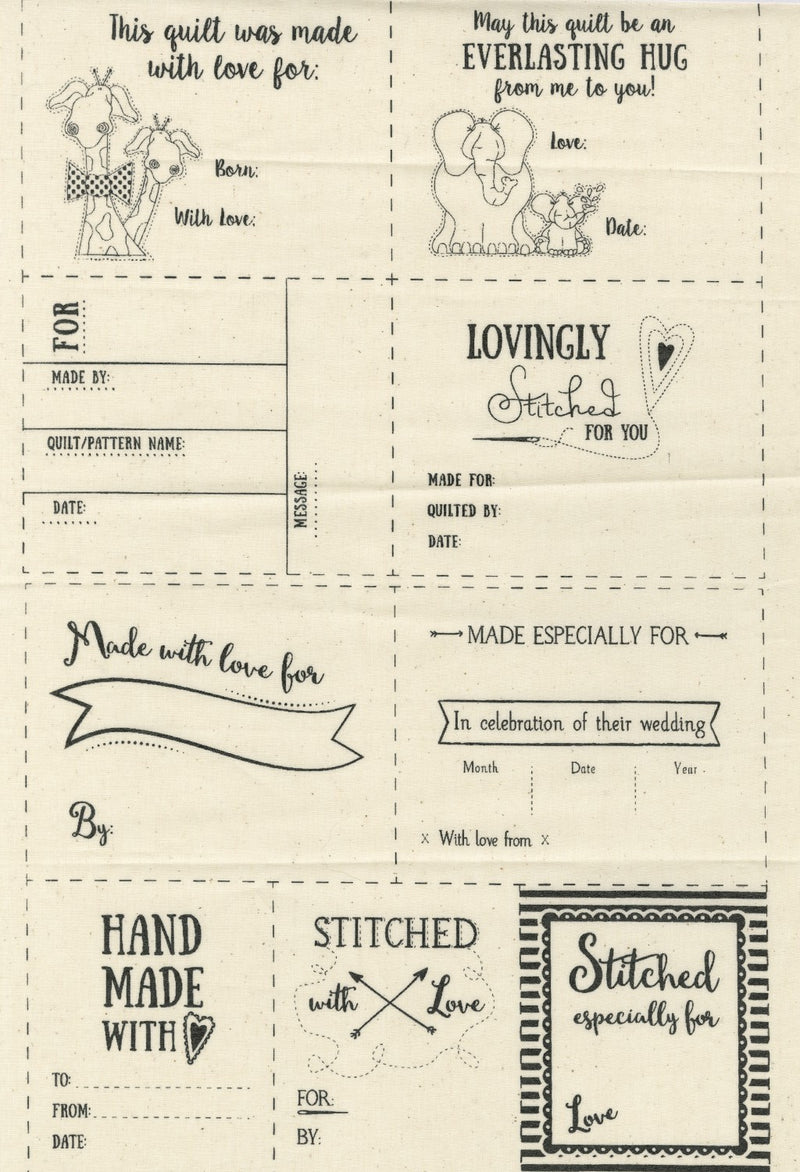 Quilt Labels