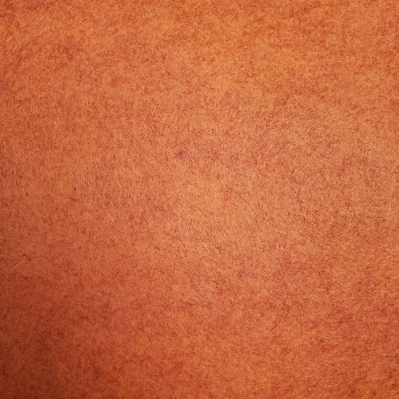 Wool Felt Trippin' Terracotta 12in x 18in