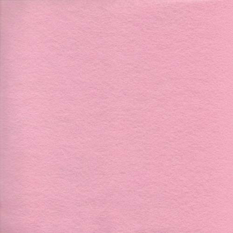 Wool Felt Pink 12in x 18in