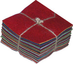 Wool Felt 100% Wool Homespun Charm Pack