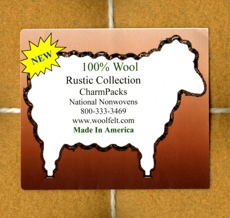 Wool Felt 100% Wool Rustic Charm Pack