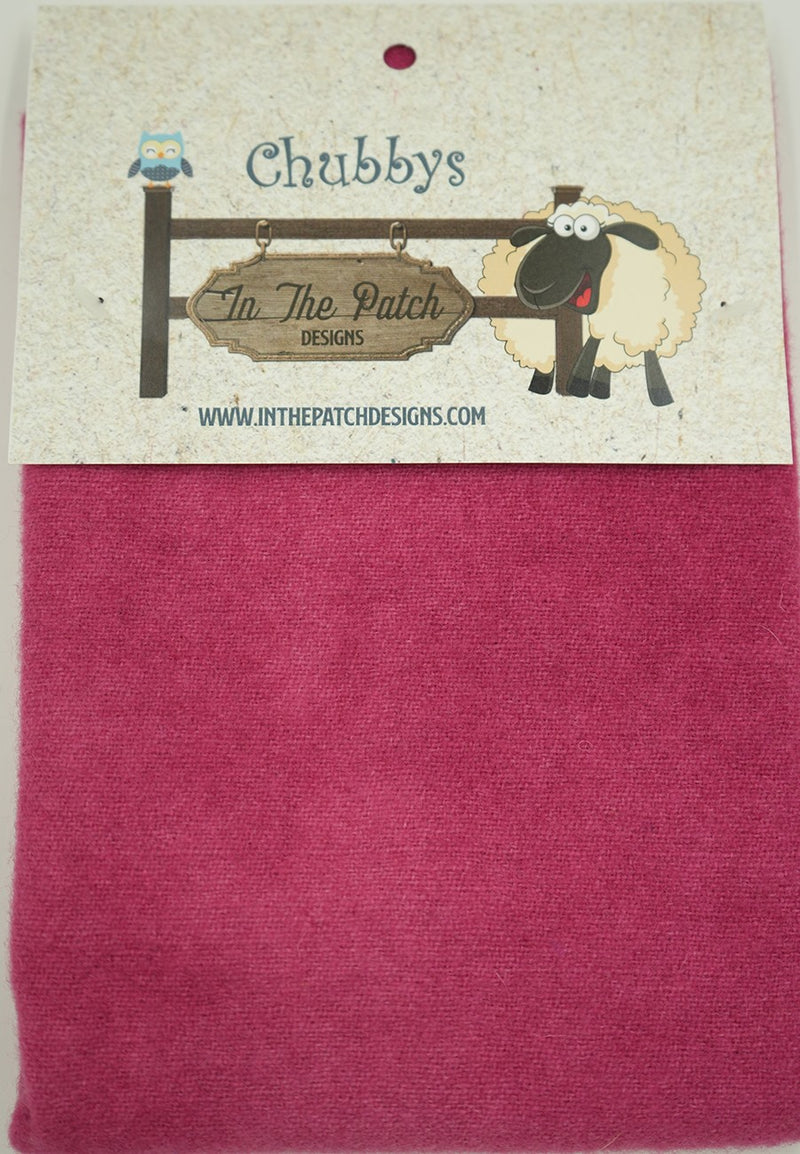 Bubble Gum Wool Chubbys 16in Square Solid
