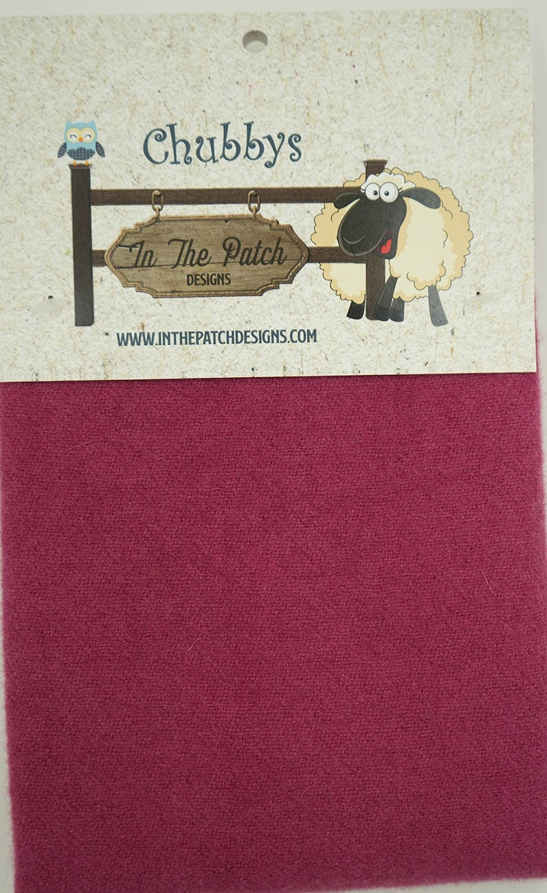 Roses Wool Chubbys 16in Square Solid