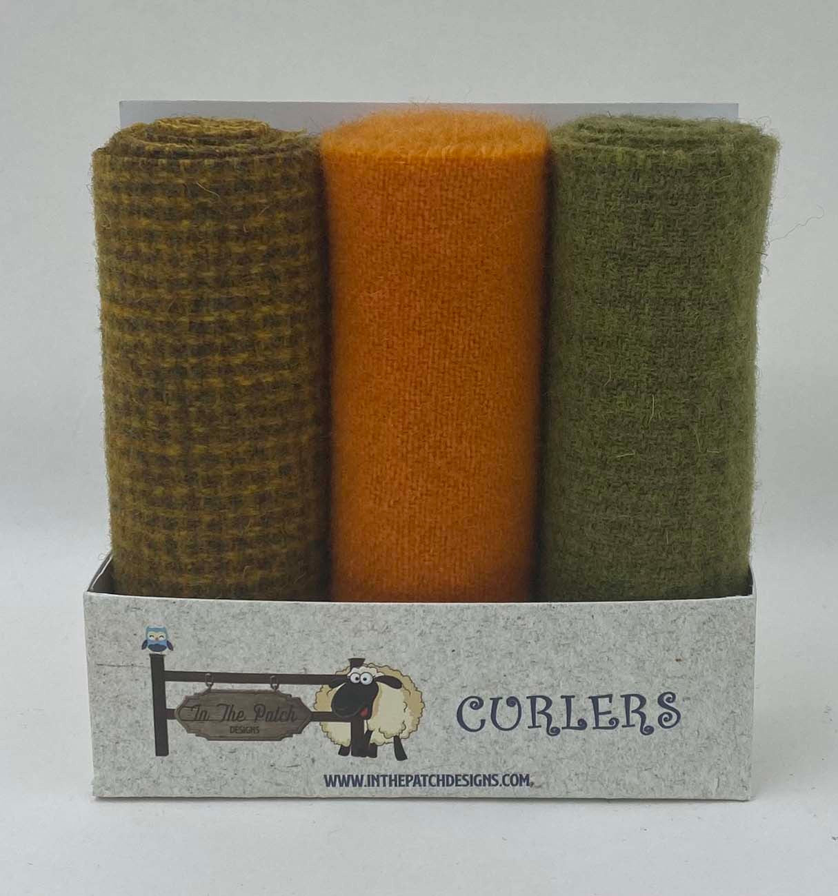 Wool Curlers 4in X 16in Harvest