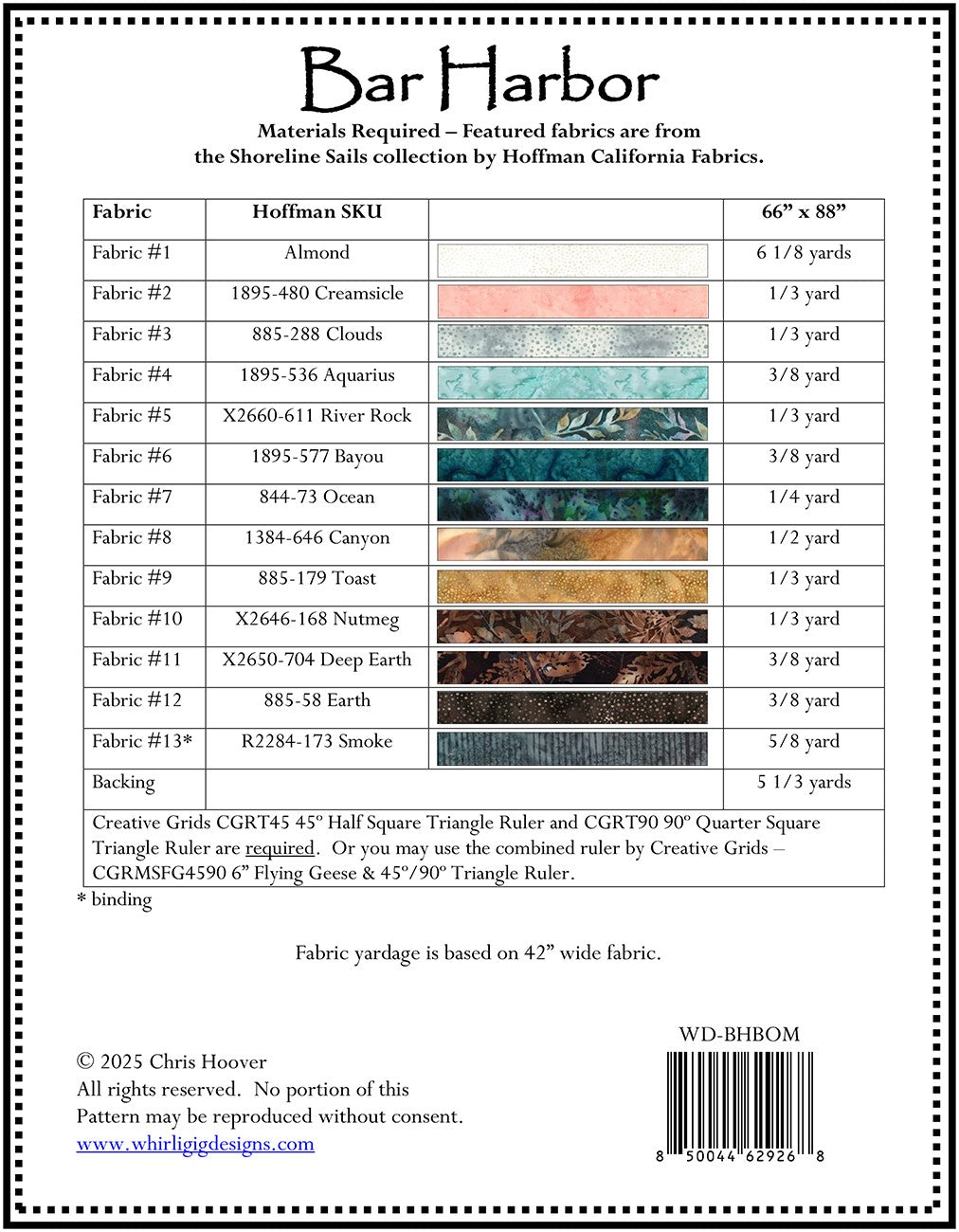 Bar Harbor Block of The Month