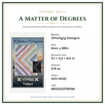 Product Specifications – A Matter of Degrees
