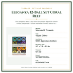 Product Specifications – Eleganza 12-Ball Set Coral Reef