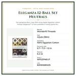 Product Specifications – Eleganza 12-Ball Set Neutrals