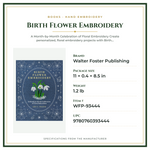 Product Specifications – Birth Flower Embroidery
