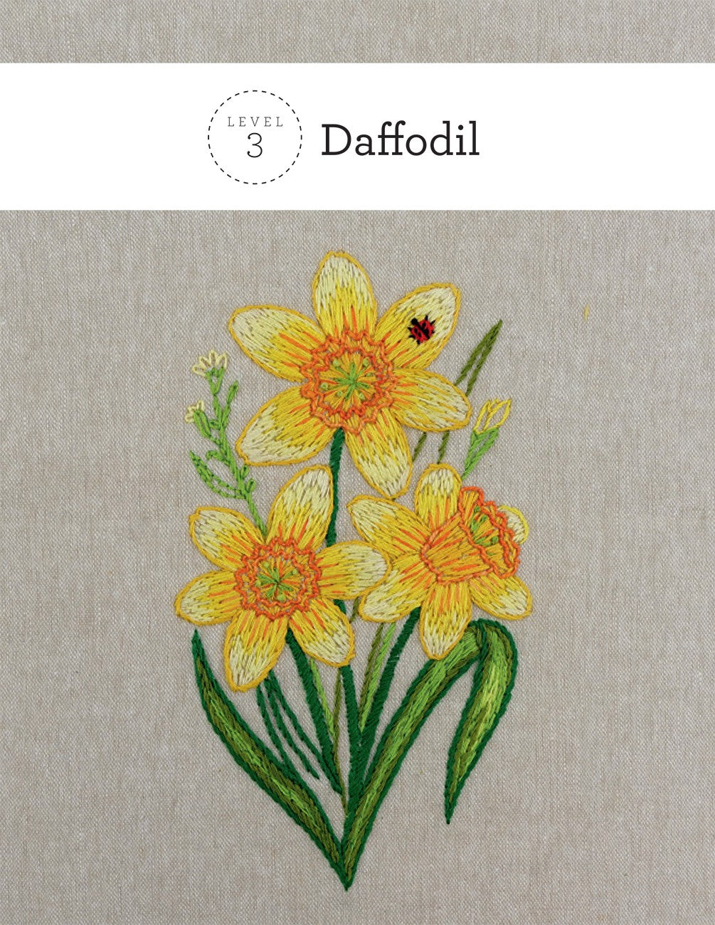 Birth Flower Embroidery