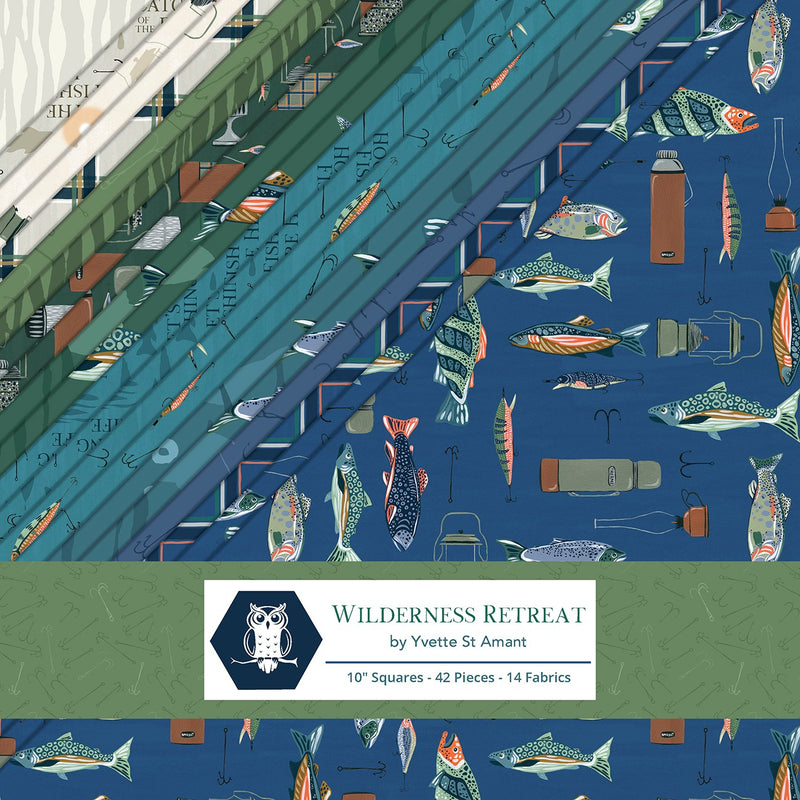 Wilderness Retreat 42pcs, 2-4 Pieces of Each Print