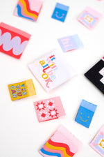 Playful Woven Label Pack