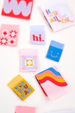 Playful Woven Label Pack