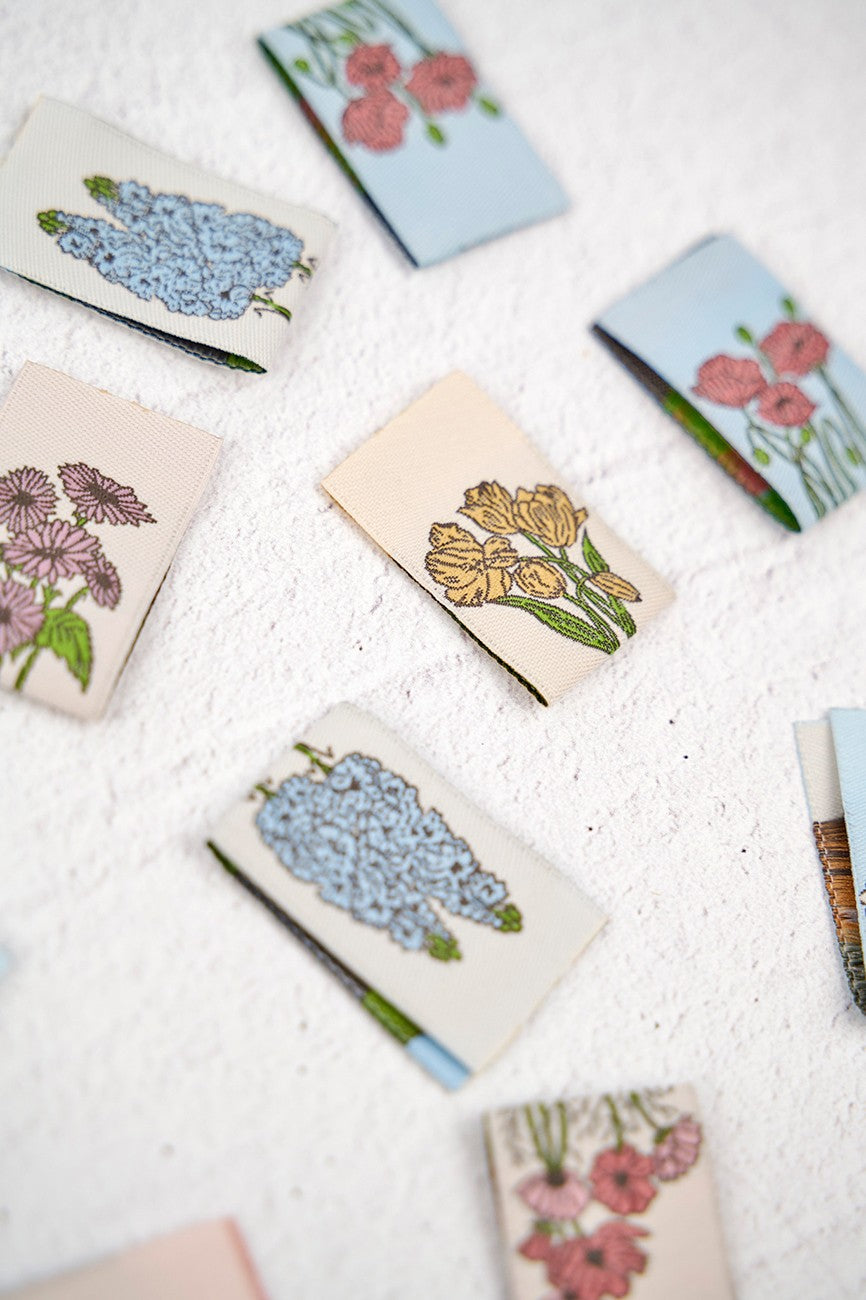 My Secret Garden Woven Label Pack