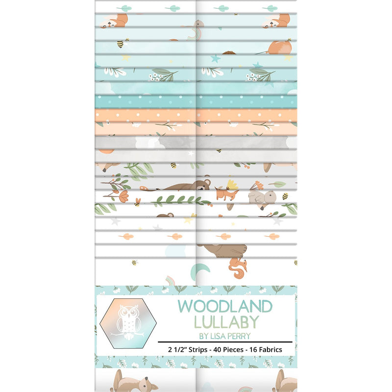 Woodland Lullaby 40pcs, 2-4 Pieces of Each Print