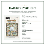 Product Specifications – Nature's Symphony