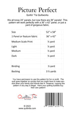 Picture Perfect Panel Quilt Pattern