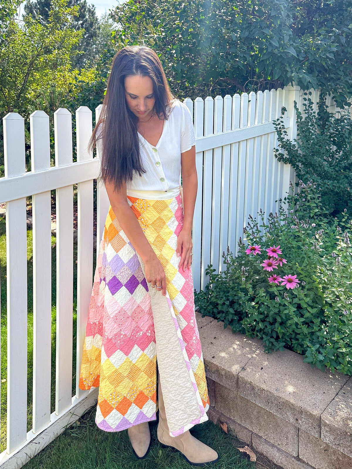 Quilted Wrap Skirt Pattern